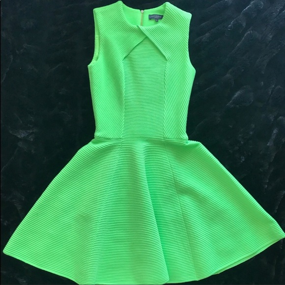 Ted Baker London Dresses & Skirts - Beautiful Neon Green Ted Baker London Dress!